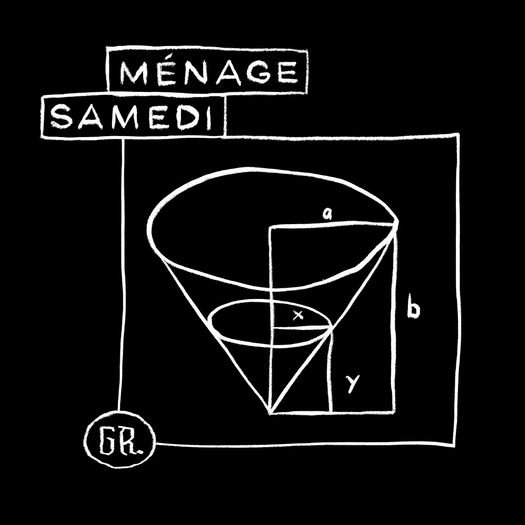 Visuel de l’EP Ménage samedi